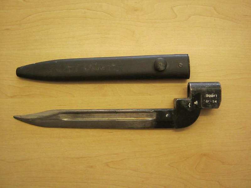 Lee Enfield Mk 1 bayonet